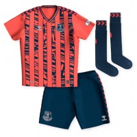 Camiseta Everton James Tarkowski #6 Visitante Equipación para niños 2023-24 manga corta (+ pantalones cortos)